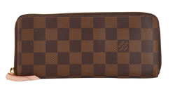 Louis Vuitton Clémence Wallet, Canvas, Damier Ebene, NFC, 3*